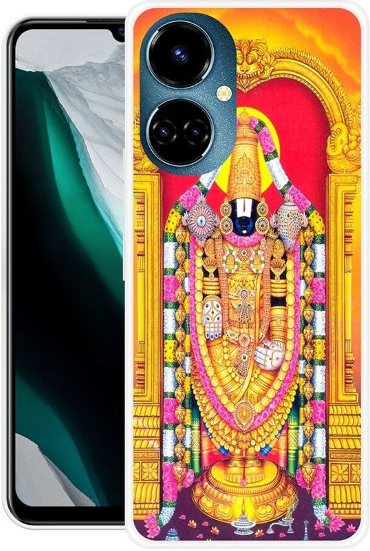 SHIVKUDI Back Cover for Tecno Camon 19  (Multicolor, Grip Case, Silicon, Pack of: 1)