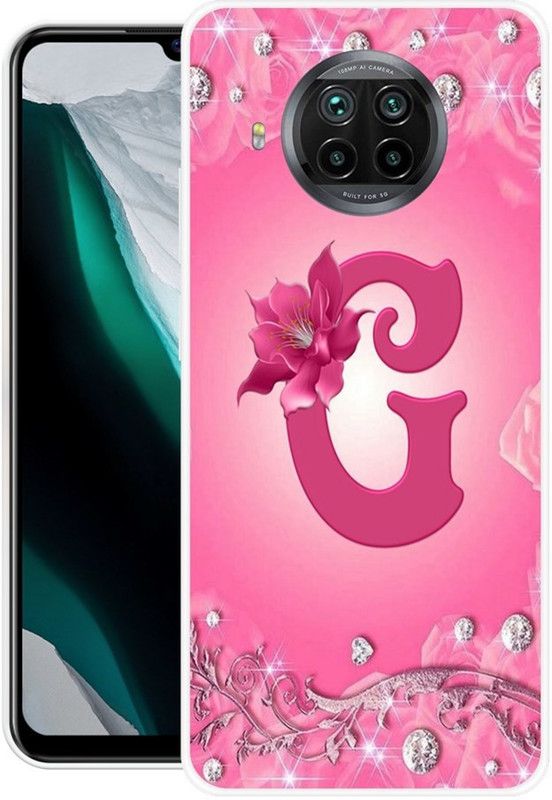 BLUEBUG Back Cover for Mi 10i  (Pink, Grip Case, Silicon, Pack of: 1)