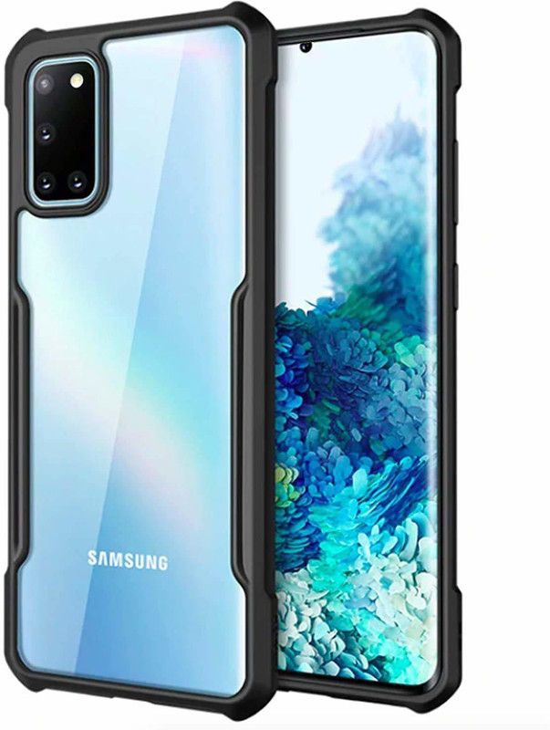 RICHCHIKS Back Cover for SAMSUNG A31 Four Corner Hybrid Soft PC Anti Clear Gel TPU Bumper Rugged Case  (Transparent, Flexible, Pack of: 1)