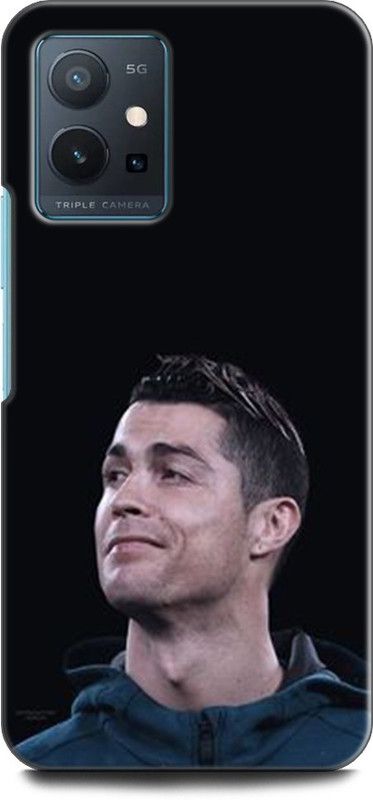 KEYCENT Back Cover for Vivo Y75 5G CRISTIANO RONALDO, CR-7, REAL MADRID, FOOTBALL, SPORTS  (Multicolor, Shock Proof)