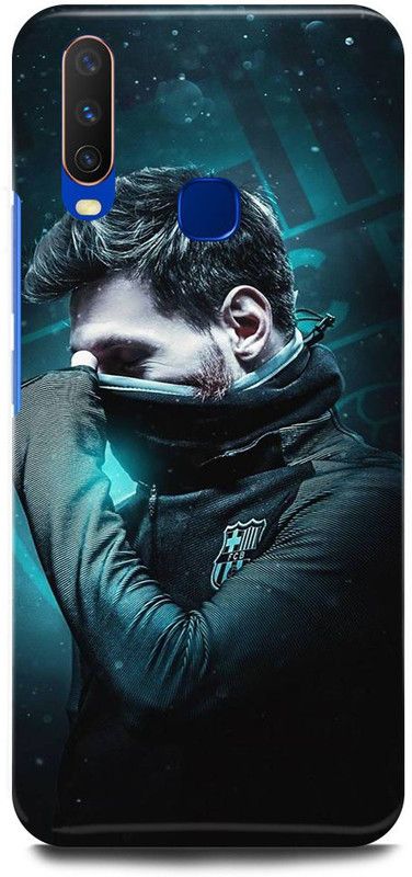 FUGGA Back Cover for Vivo Y15, 1901, MESSI, LIONEL, MESSI, 10, JERSEY, KING, OF, FOOTLBALL  (Multicolor, Hard Case, Pack of: 1)