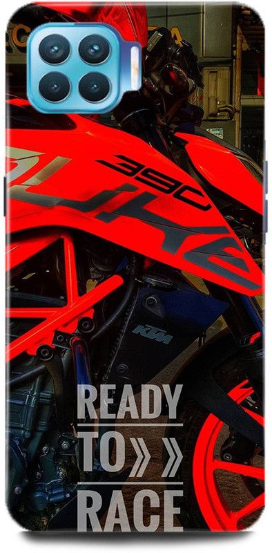 MP ARIES MOBILE COVER Back Cover for OPPO F17, CPH2095, BIKE KTM DUKE BIKE LOVER BIKE BIKER LOVE KISS RIDER COUPLE LOVER MOTOR  (Multicolor, Hard Case)