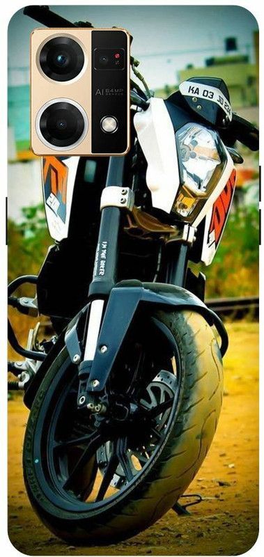 ThePrintlink Back Cover for Oppo F21 Pro, CPH2363, KTM BIKE, RACING BIKE, BIKE LOVER  (Multicolor, Shock Proof, Pack of: 1)