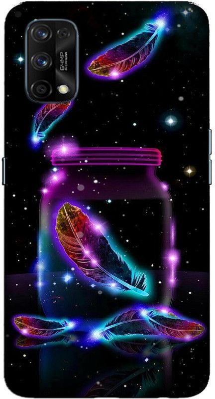 CROKIAN Back Cover for Realme 7 Pro designer mug Back Cover  (Multicolor, Hard Case, Pack of: 1)