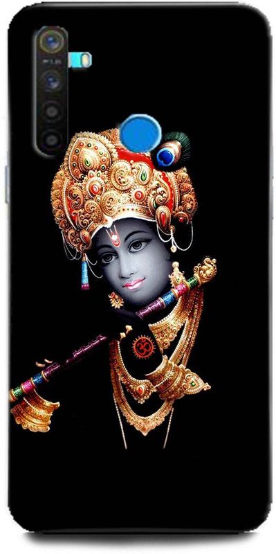 GRAFIQE Back Cover for Realme 5i/ Krishna, Lord Krishna, Kanhiya, Krishanji, God, Krishn Kanhiya  (Multicolor, Shock Proof, Pack of: 1)