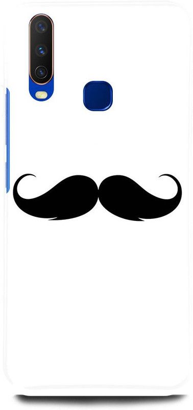 FUGGA Back Cover for Vivo Y17, 1902, BEARD, BEARDO, MOOCH, LOVER, MOOCH  (Multicolor, Hard Case, Pack of: 1)