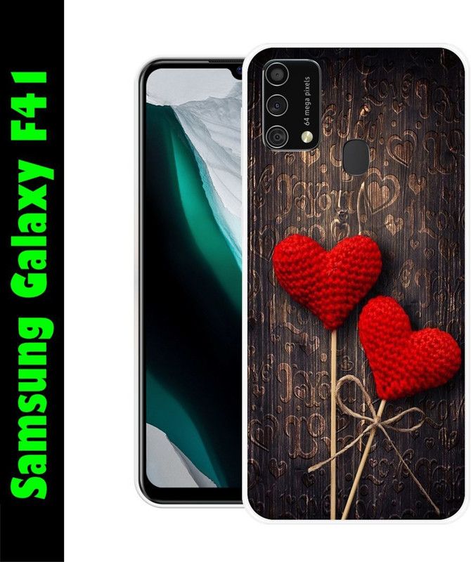 CellWorld Back Cover for Samsung Galaxy F41  (Multicolor, Grip Case, Silicon)