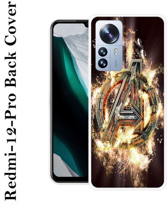 Sswastik Back Cover for Redmi 12 Pro  (Multicolor, Grip Case, Silicon, Pack of: 1)