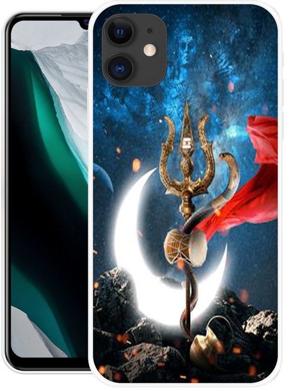 Looy Back Cover for iPhone 11  (Blue, Flexible, Silicon, Pack of: 1)