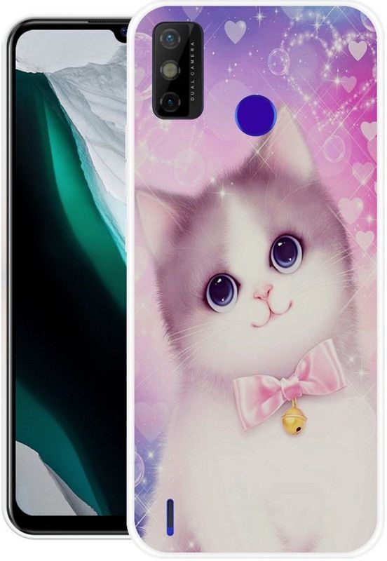 MUSKAY Back Cover for Tecno Spark 6 Go, Tecno Spark Go 2020  (Multicolor, Grip Case, Silicon, Pack of: 1)