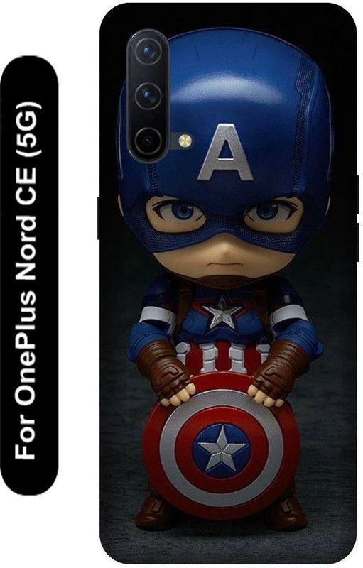 KARJUN Back Cover for OnePlus Nord CE (Avenger Shield Printed ) Mobile case cover  (Multicolor, 3D Case, Pack of: 1)