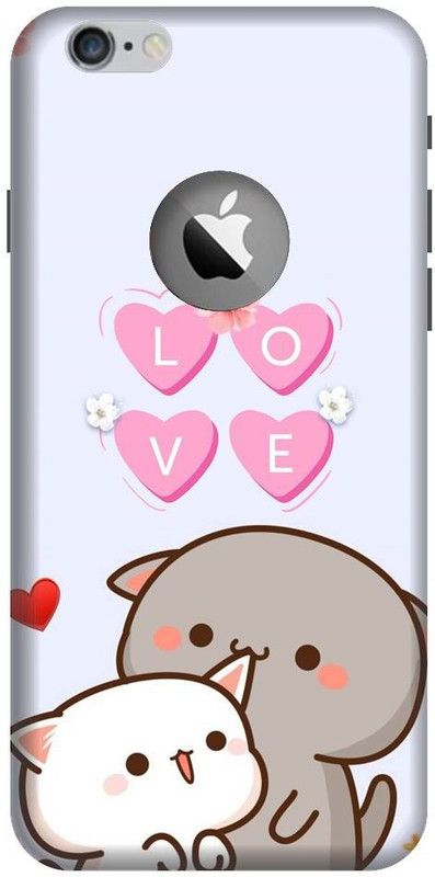 BYXIS Back Cover for iphone 7 cut Cats, cute Cat, Love Cats, Love, Sweet, Cat  (Multicolor, Shock Proof, Pack of: 1)