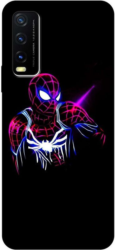 royal eshop 15 Back Cover for Vivo Y20A  (Multicolor, Shock Proof, Silicon, Pack of: 1)