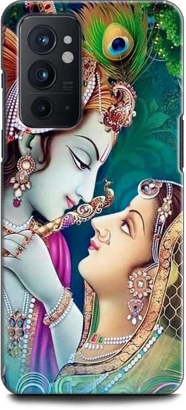 WallCraft Back Cover for OnePlus 9RT 5G RADHA KRISHNA, KANHIYA, KRISHANJI, GOD  (Multicolor, Dual Protection, Pack of: 1)