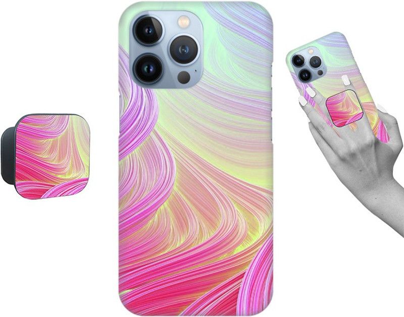 COBIERTAS Back Cover for Apple iPhone 13 Pro  (Multicolor, Cases with Holder)