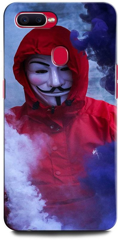 ORBIQE Back Cover for Realme 2 Pro 1801 ANONYMOUS BLADE, JOKER, HACKER, V FOR VANDATA  (Multicolor, Hard Case, Pack of: 1)