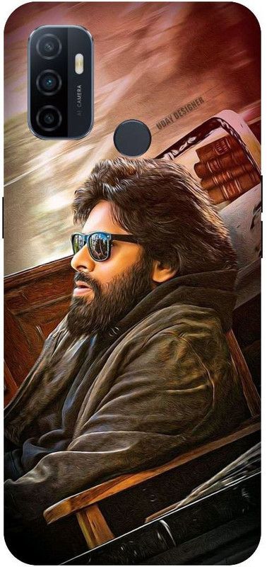 PHONE WALEY.COM Back Cover for OPPO A33 (4G) , CPH2137 ,pawan kalyan Southindian Superstar ,Printed  (Brown, Hard Case, Pack of: 1)