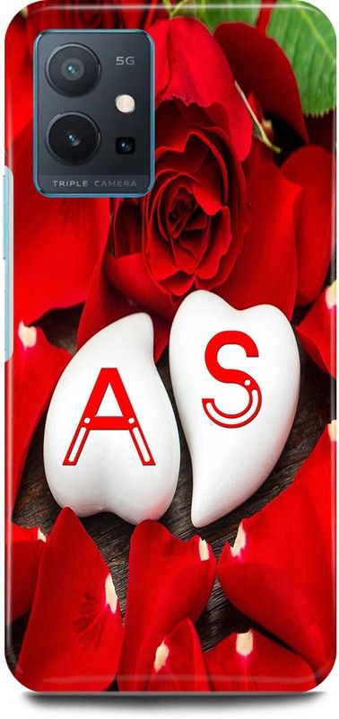 JUGGA Back Cover for OPPO K10, CPH2373, A LOVES S NAME,A NAME, S LETTER, ALPHABET,A LOVE S NAME  (Red, Hard Case, Pack of: 1)