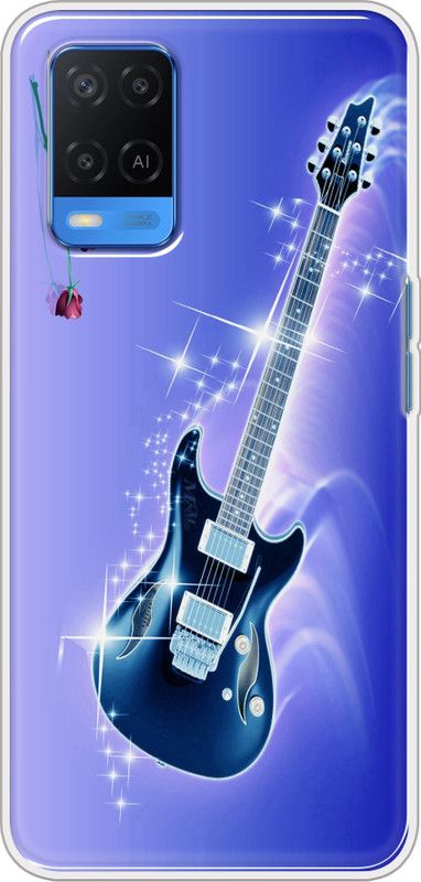SmartGoldista Back Cover for Oppo A54 Back Cover  (Multicolor, Grip Case, Silicon)