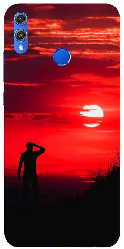 mobom Back Cover for Honor 8X  (Multicolor, Dual Protection, Silicon, Pack of: 1)