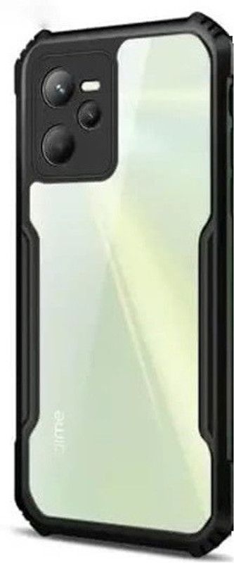 NKCASE Back Cover for Realme C35  (Transparent, Shock Proof, Pack of: 1)