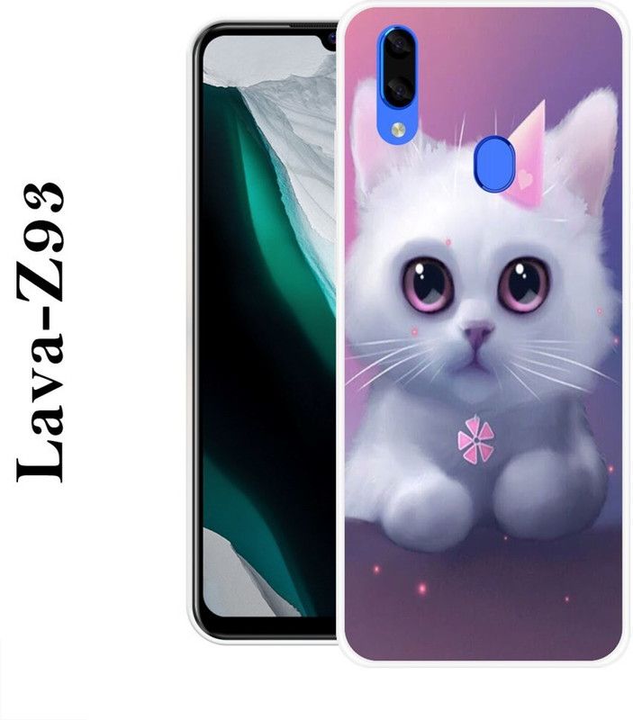 Sswastik Back Cover for Lava Z93  (Multicolor, Silicon)