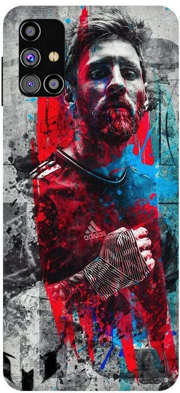 URCHIN Back Cover for Samsung M30s Messi, Lione Messi, Football, Messi 10, Barcelona, Lione Messi Jersey, Sports  (Multicolor, Shock Proof, Pack of: 1)