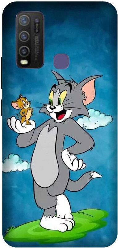 Vinsmoke Back Cover for Vivo Y50 Tom And Jerry, Cartoon, Cute  (Multicolor, Shock Proof, Pack of: 1)