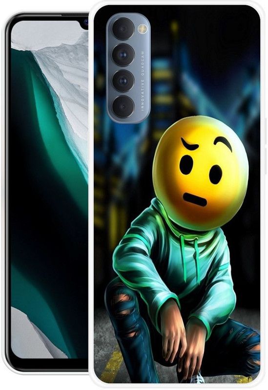 BLUEBUG Back Cover for Oppo Reno 4 Pro  (Multicolor, Grip Case, Silicon, Pack of: 1)