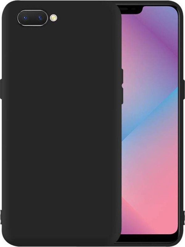 Elica Back Cover for Oppo A71  (Black, Shock Proof, Silicon, Pack of: 1)