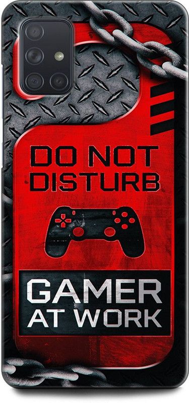 Afterglow Back Cover for SAMSUNG Galaxy A71 DO NOT DISTURB, QUOTES  (Multicolor, Shock Proof, Pack of: 1)