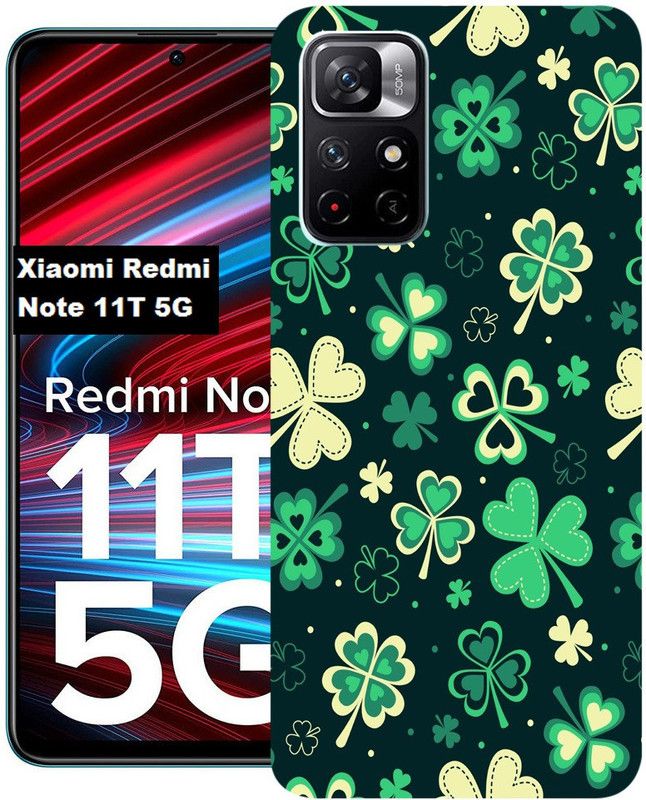 Anami Back Cover for Xiaomi Redmi Note 11T 5G  (Multicolor, Dual Protection, Silicon)