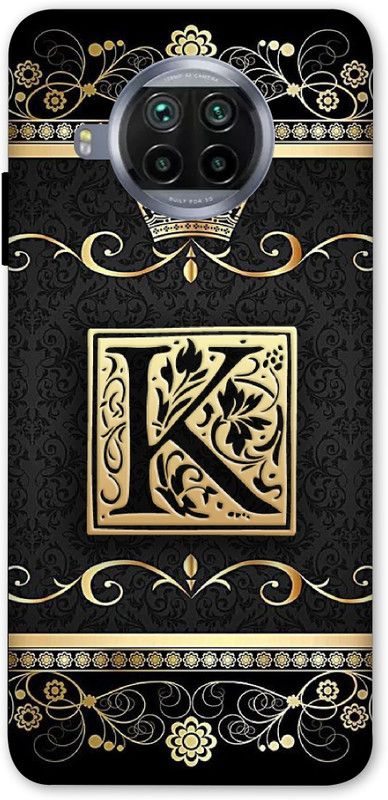 A1 Prints Back Cover for Mi 10i 5G  (Gold, Hard Case, Pack of: 1)