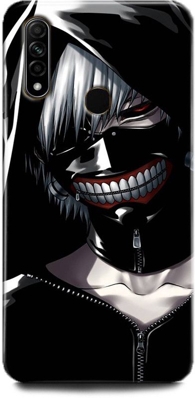 Afterglow Back Cover for OPPO A31 TOKYO GHOUL, KENEKI, ANIME, GHOUL, SUPERPOWER, HEROS, SKULL, DARK  (Multicolor, Shock Proof, Pack of: 1)
