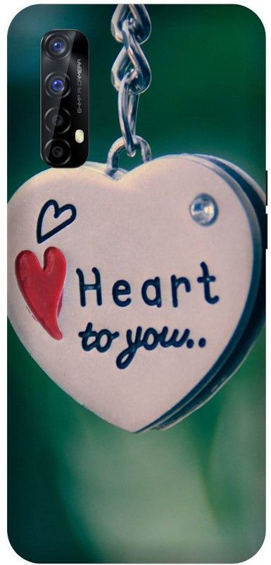 SSMORYA Back Cover for Realme 7, Realme Narzo 20 Pro, Love Heart Multicolour Printed  (Multicolor, Hard Case, Pack of: 1)