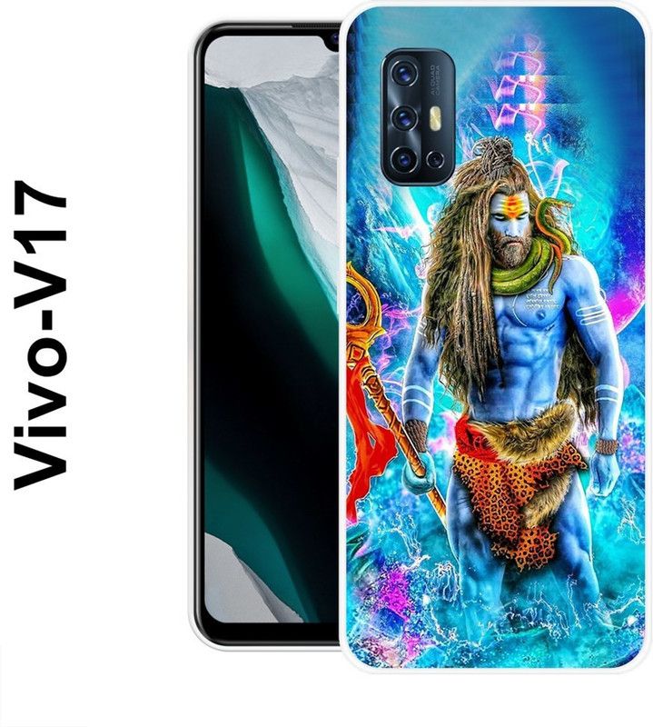 SUPER CASE Back Cover for Vivo V17  (Multicolor, Grip Case, Silicon)