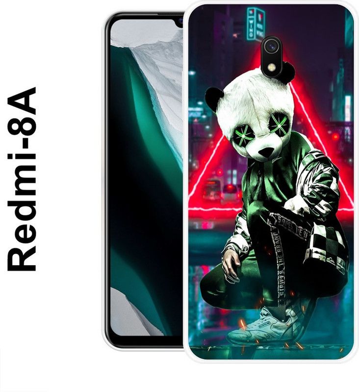 SIMAWAT Back Cover for Redmi 8A  (Multicolor, Grip Case, Silicon)