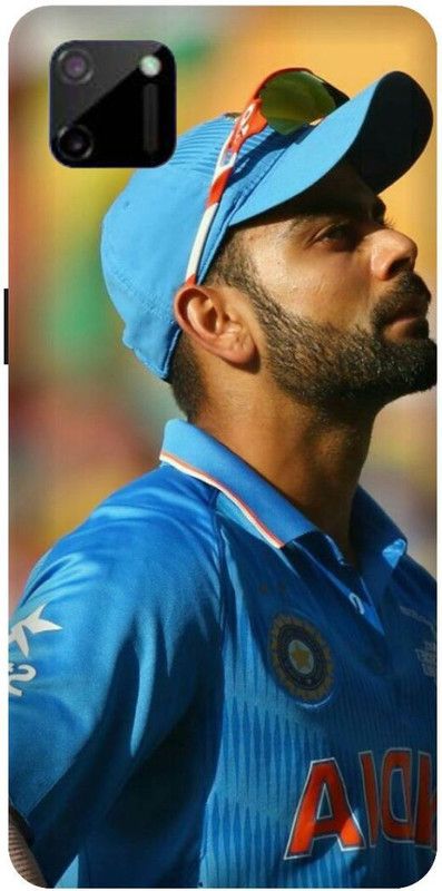 SSMORYA Back Cover for Realme C11, Cricketer Multicolour Printed Back Cover  (Multicolor, Shock Proof, Pack of: 1)