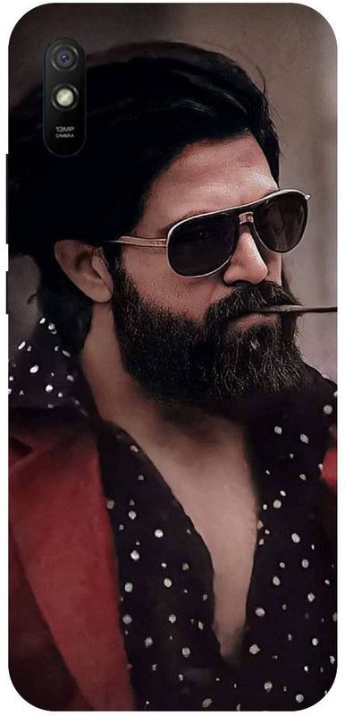 THE NARAYANA COLLECTIONS Back Cover for REDMI 9A SPORT-YASH,SOUTH,HERO,ROCKY,TELUGU  (Multicolor, Hard Case, Pack of: 1)