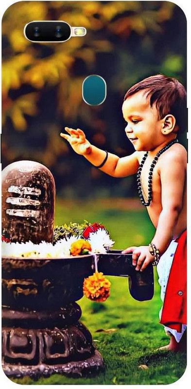 URCHIN Back Cover for Oppo A5 Shiv, Shiv Trishul, Lord Shiv, Mahakaal, Shankar ji, Bhagwan, God, Sprittual  (Multicolor, Shock Proof, Pack of: 1)
