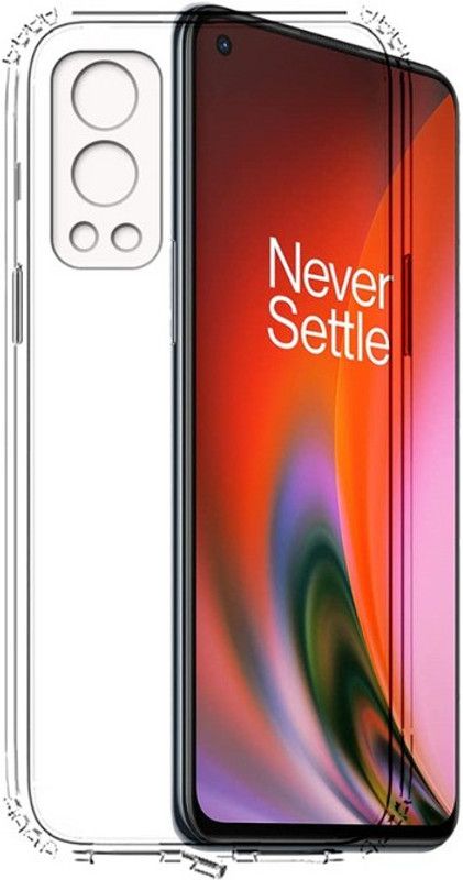 S-Softline Back Cover for OnePlus Nord 2 5G, Slim Fit Ultra-Thin TPU With Camera Protection  (Transparent, Pack of: 1)