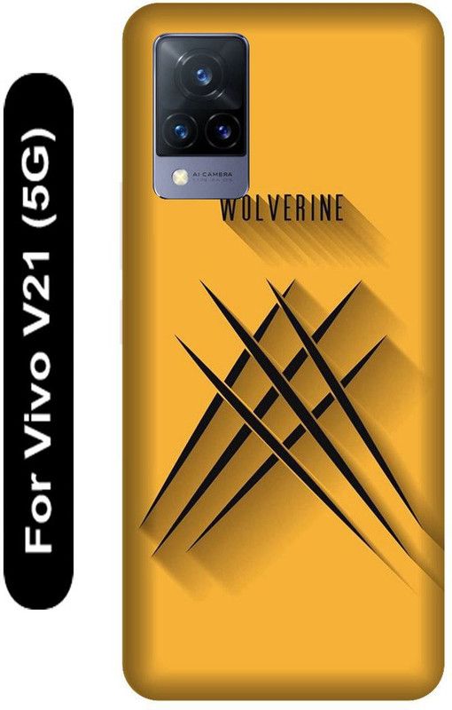 SSMORYA Back Cover for Vivo V21 5G, Wolverine Printed  (Multicolor, Hard Case, Pack of: 1)