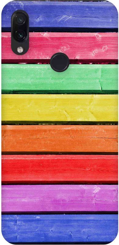 Inkzz Color In the Woods Mobile Skin - Only Back for Redmi Note 7 Mobile Skin  (Multicolor)