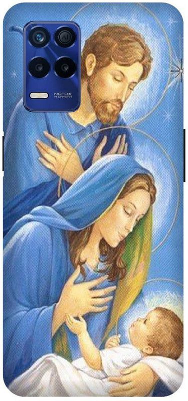 Bluvver Back Cover for Realme 8s 5G , RMX3381, Printed Christmas Back Cover  (Multicolor, Hard Case)