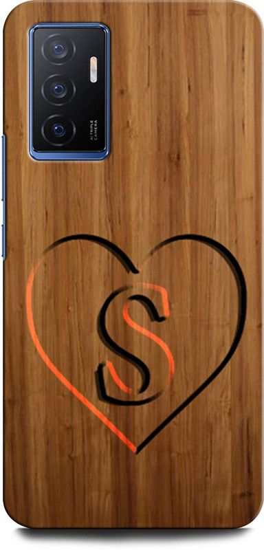 ORBIQE Back Cover for Vivo V23e 5G S, S LETTER, S DESIGN, S ALPHABET, S NAME  (Multicolor, Hard Case, Pack of: 1)