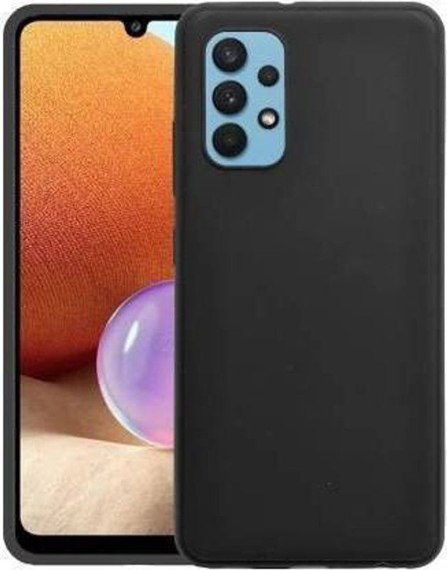 Mozo Back Cover for Samsung a32  (Black, Waterproof, Silicon, Pack of: 1)