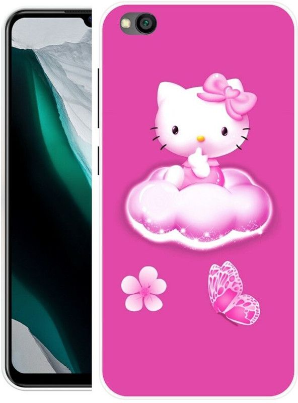 SHIVKUDI Back Cover for Mi Redmi Go  (Multicolor, Grip Case, Silicon, Pack of: 1)