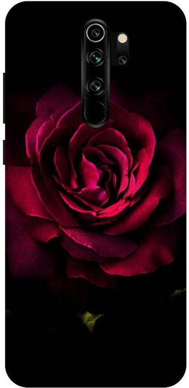 NIVUCLUB Back Cover for Xiaomi Redmi Note 8 Pro  (Black, Dual Protection, Silicon, Pack of: 1)