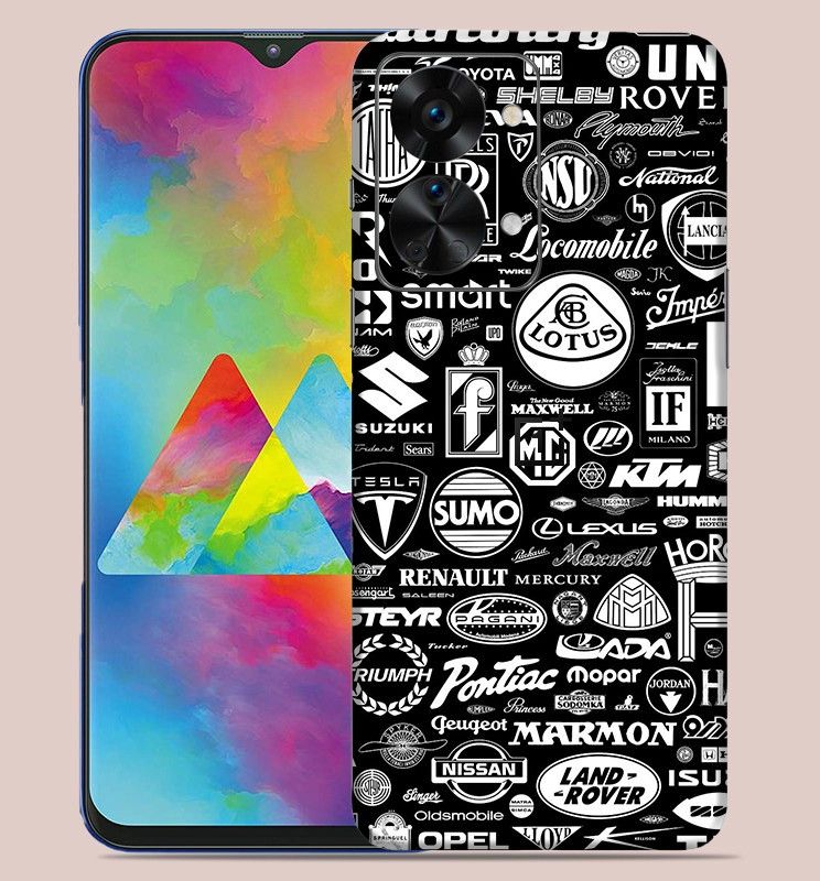 Skinex Nord 2T 5g Mobile Skin  (Black)