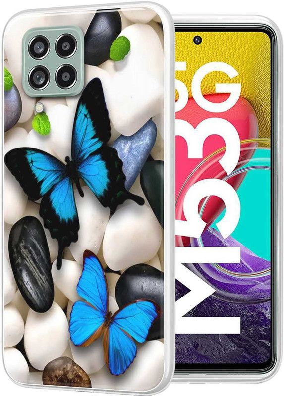 eBoggy Back Cover for Samsung Galaxy M53 5G  (Multicolor, Silicon, Pack of: 1)